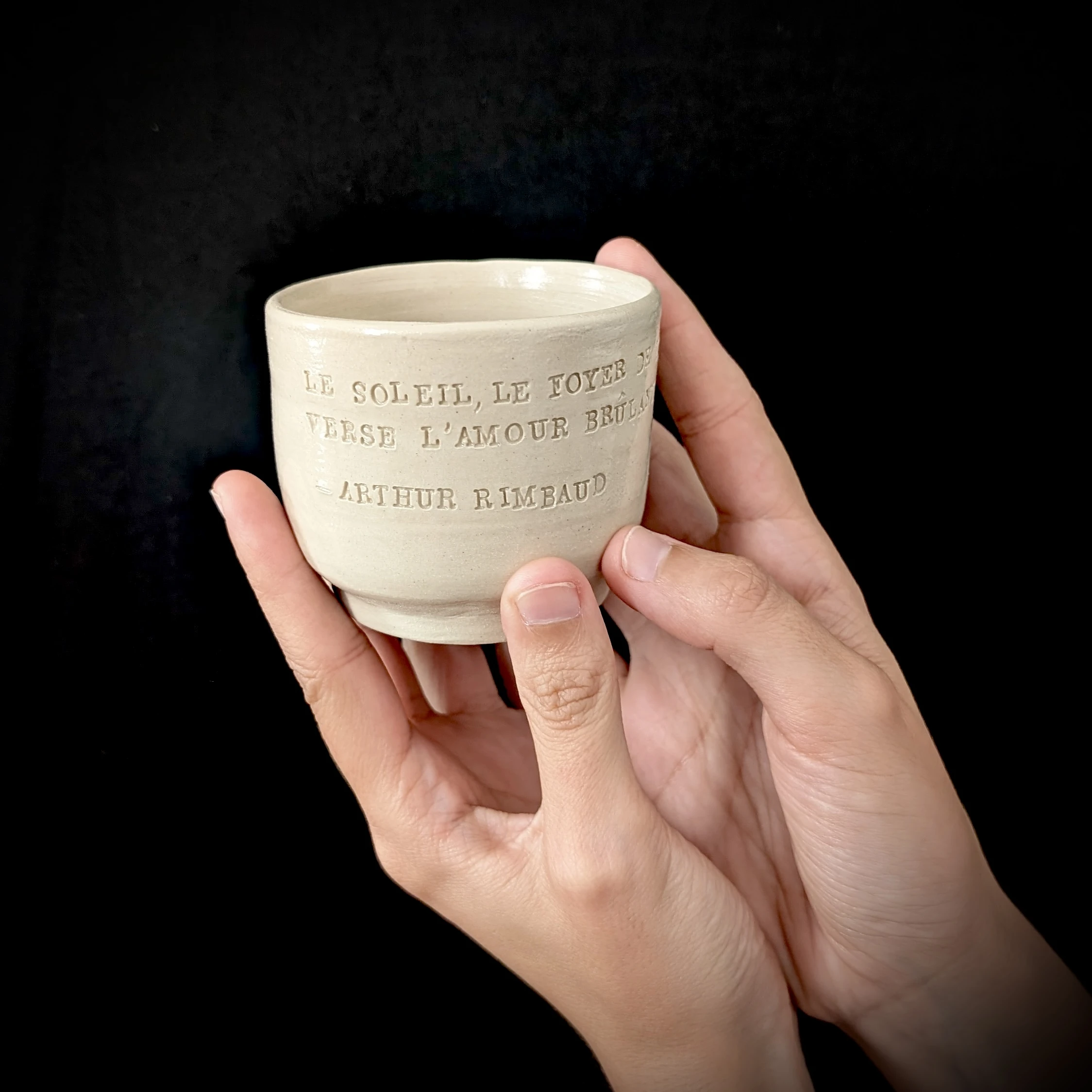 Tasse-poème "Soleil et Chair" d'Arthur Rimbaud – Image 4